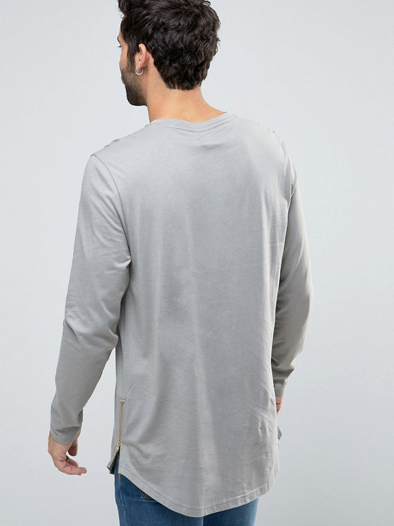 Longline Long Sleeve T-Shirt
